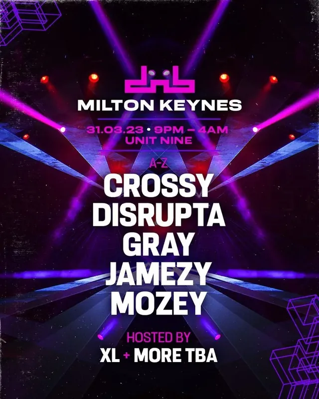 DnB Allstars: Milton Keynes poster
