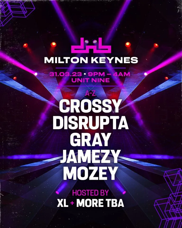 DnB Allstars: Milton Keynes poster