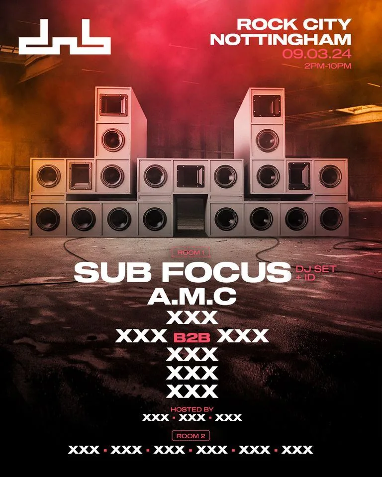 DnB Allstars: Nottingham poster