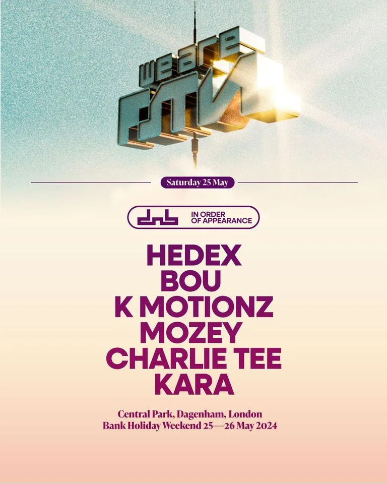 DnB Allstars at We Are FSTVL poster