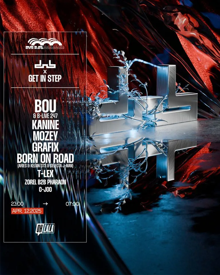 DnB Allstars x Get In Step: Paris poster