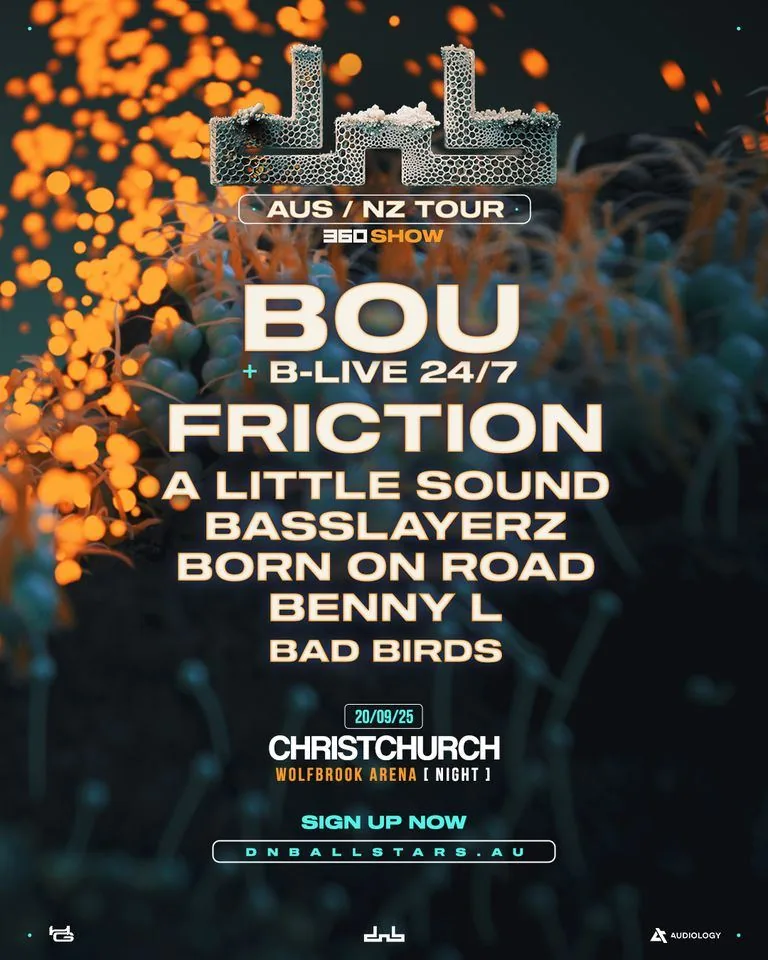 DnB Allstars: Christchurch poster