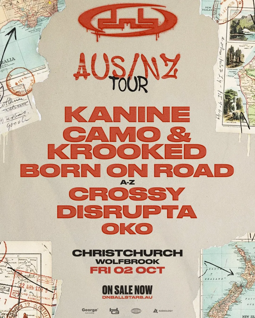 DnB Allstars: Christchurch poster