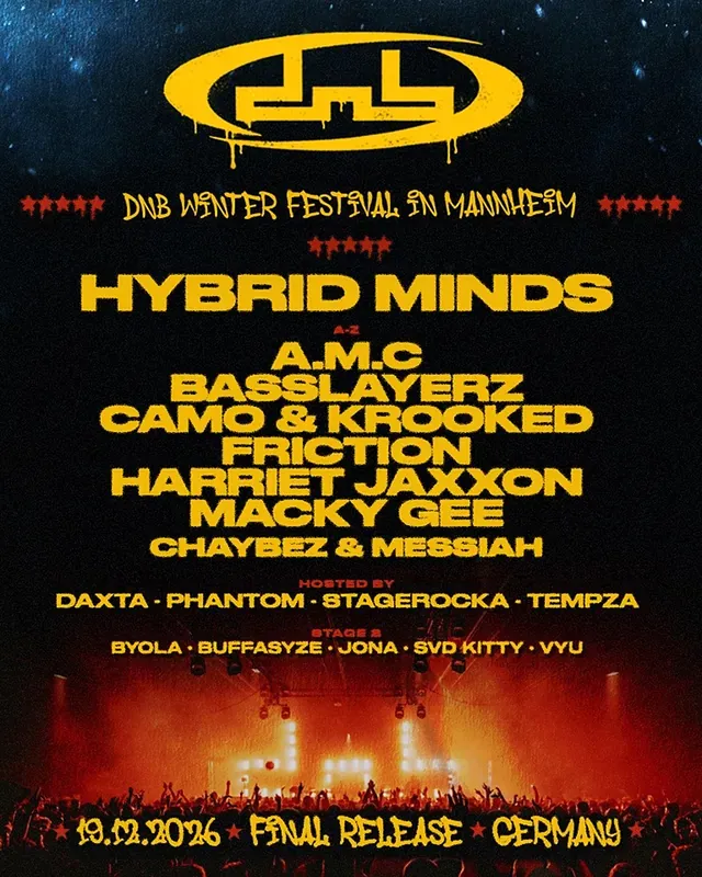 DnB Allstars Germany: Mannheim poster