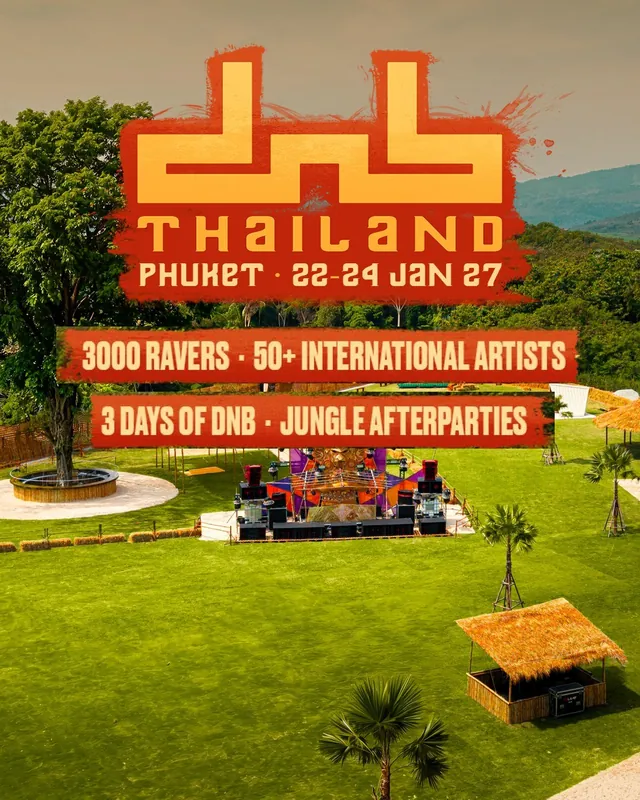 DnB Allstars Thailand 2027 poster