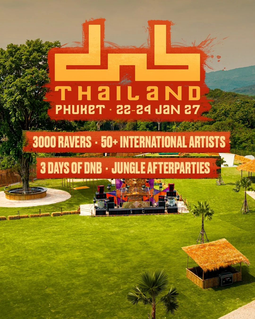 DnB Allstars Thailand 2027 poster