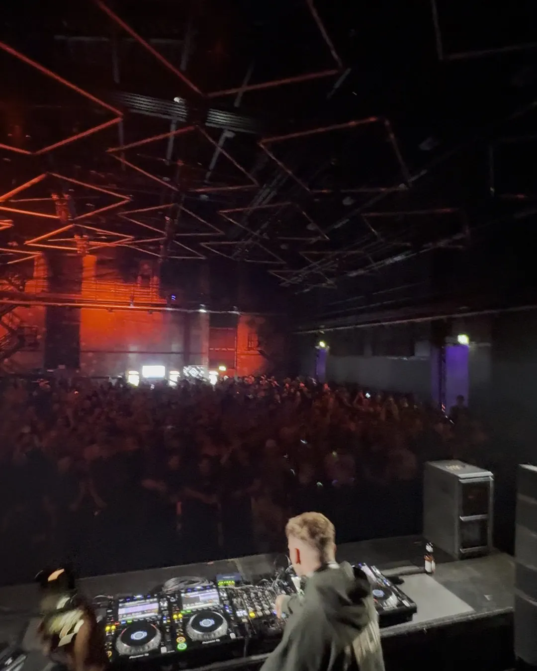 DnB Allstars: Estonia: orange-lit hall packed to the back in Tallinn