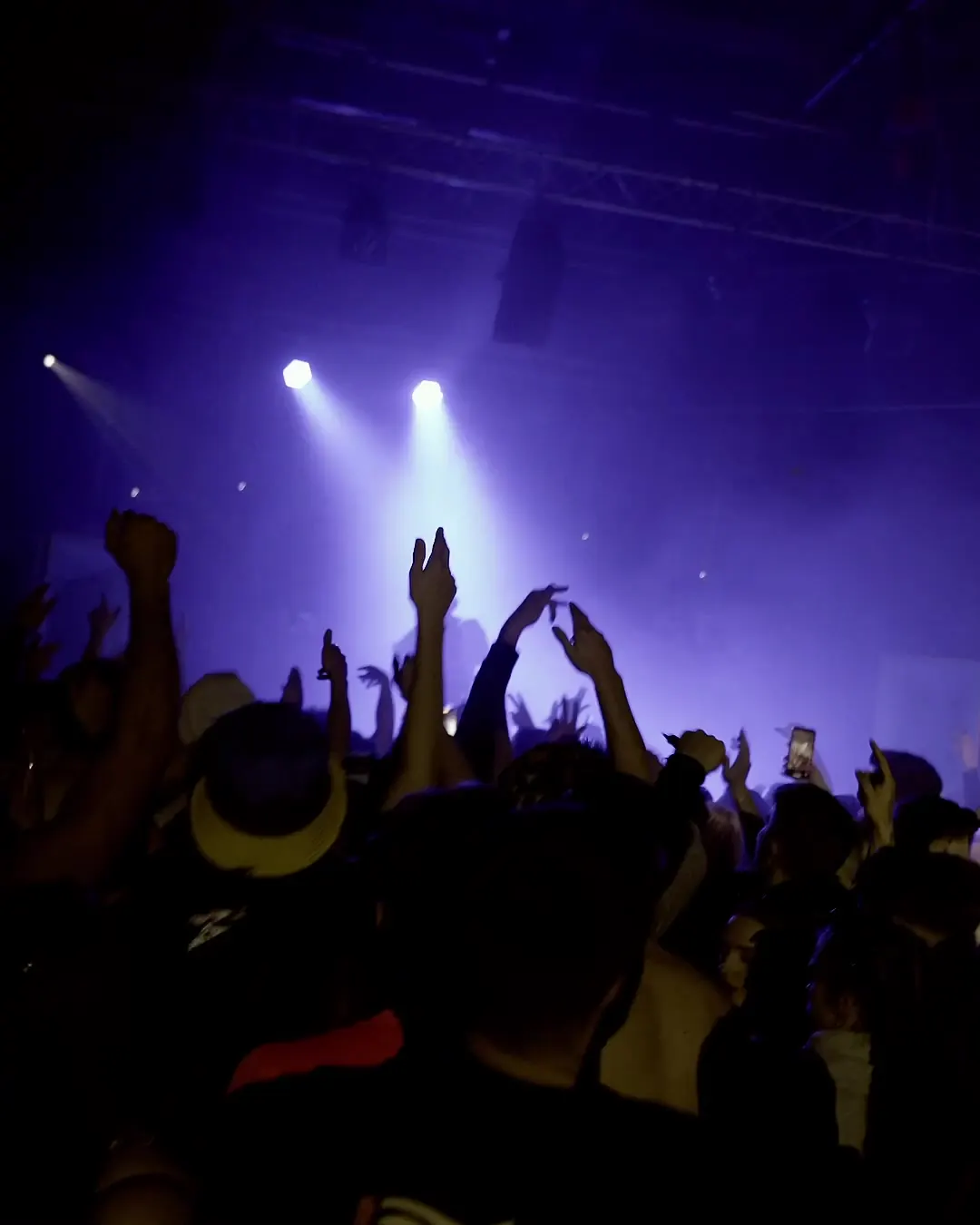 DnB Allstars x 30Hz: Cambridge: hands up under purple lights in Cambridge